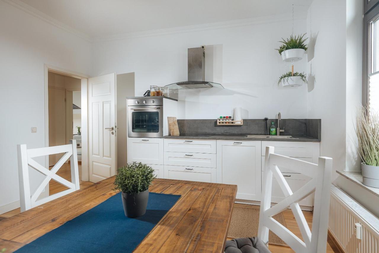 Grosse Koje Mit Terrasse Apartment Rostock Exterior foto