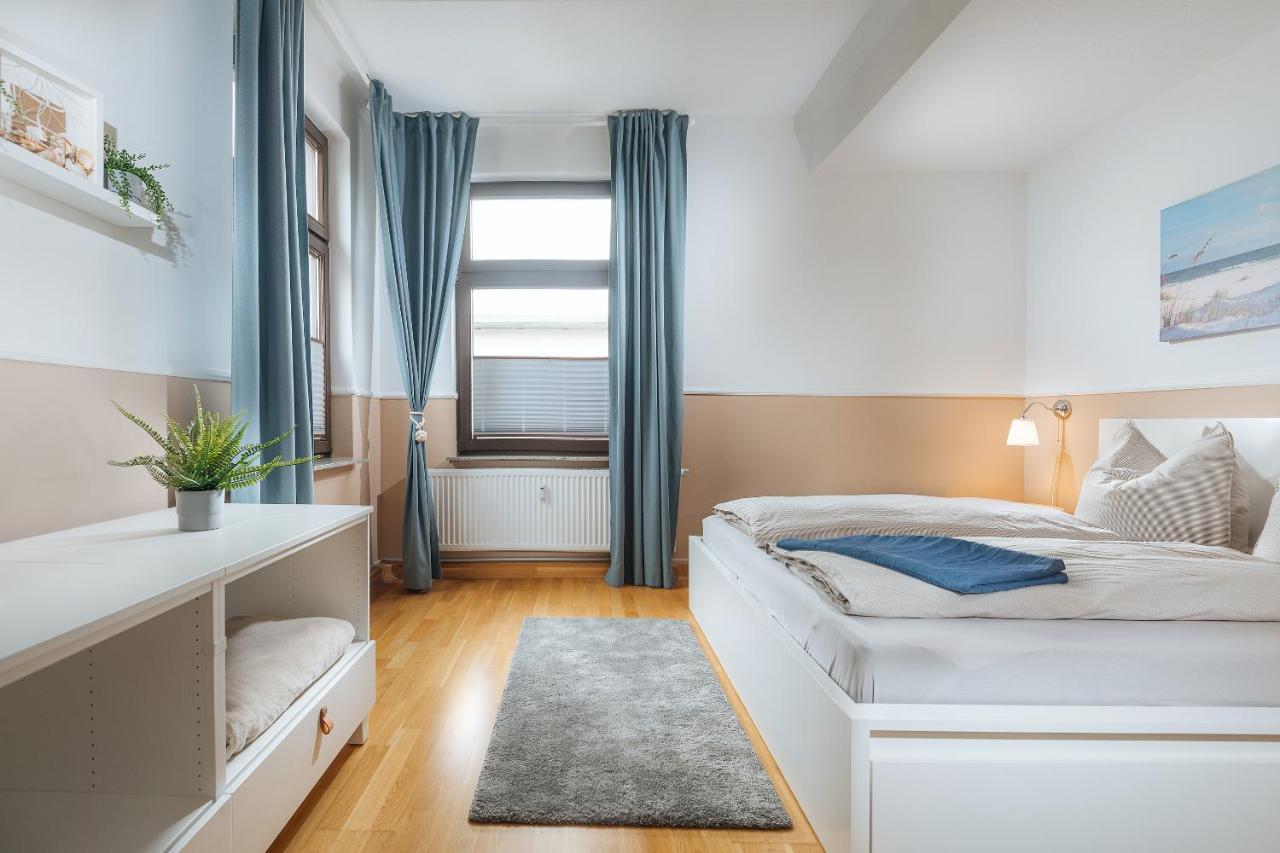 Grosse Koje Mit Terrasse Apartment Rostock Exterior foto